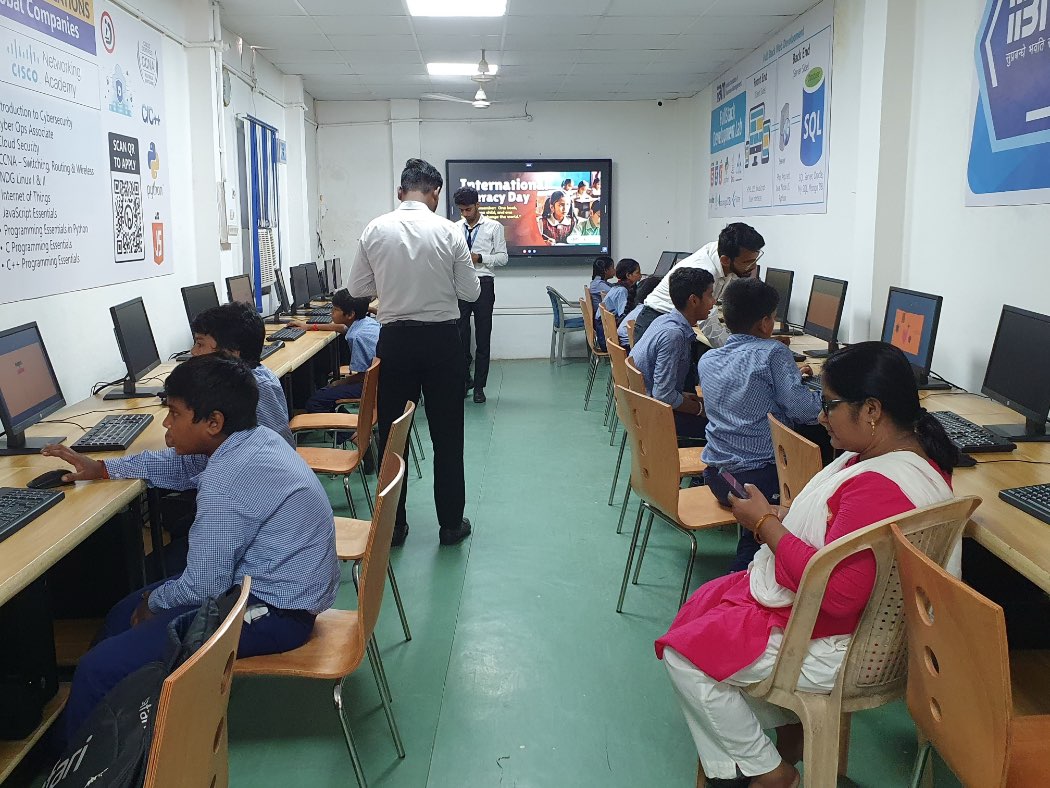 Interactive Computer Skills Workshop for Shishu Niketan Students at IIBM